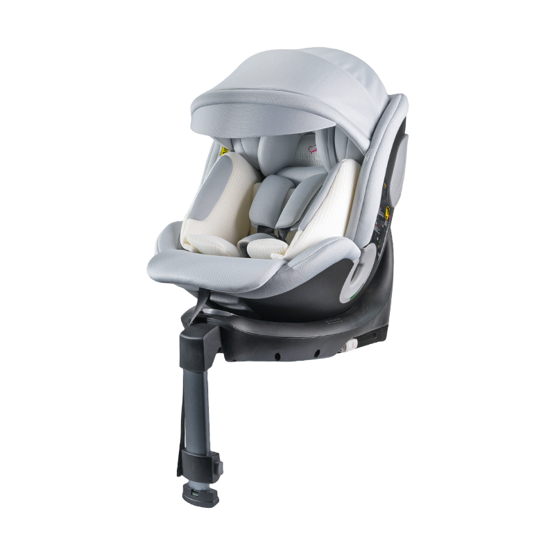 ISO FIX + kaki penyangga 360 Rotasi Kursi mobil bayi menghadap ke belakang/depan 40-150cm ISO FIX + kaki penyangga 360 Rotasi Kursi mobil bayi menghadap ke belakang/depan 40-150cm