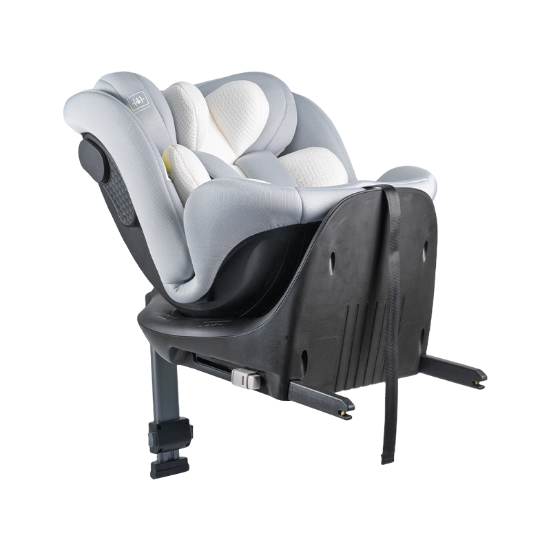 ISOFIX + kaki penyangga Rotasi 360 Kursi mobil bayi menghadap ke belakang/depan 40-150cm ISOFIX + kaki penyangga Rotasi 360 Kursi mobil bayi menghadap ke belakang/depan 40-150cm